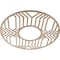 Ekena Millwork Empire Wood Fretwork Pierced Ceiling Medallion, Red Oak, 32"OD x 11 3/4"ID x 3/8"T CMWP32X32X0375EPRO - alternate 4